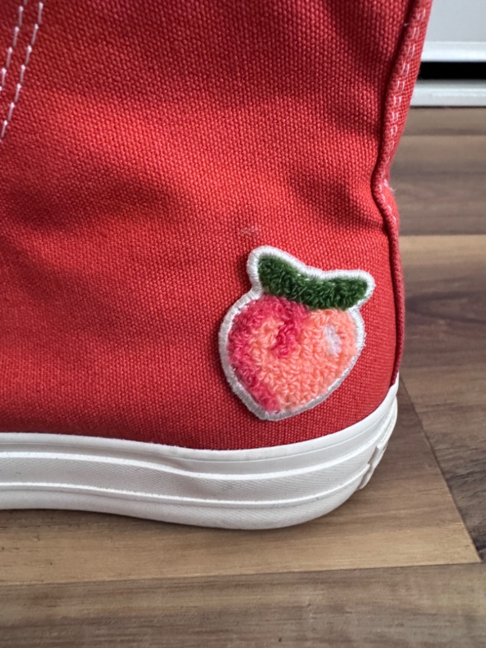 Converse Chuck Taylor All Star Lift Platform High 'Peaches' Shoes - Picture 5 of 6